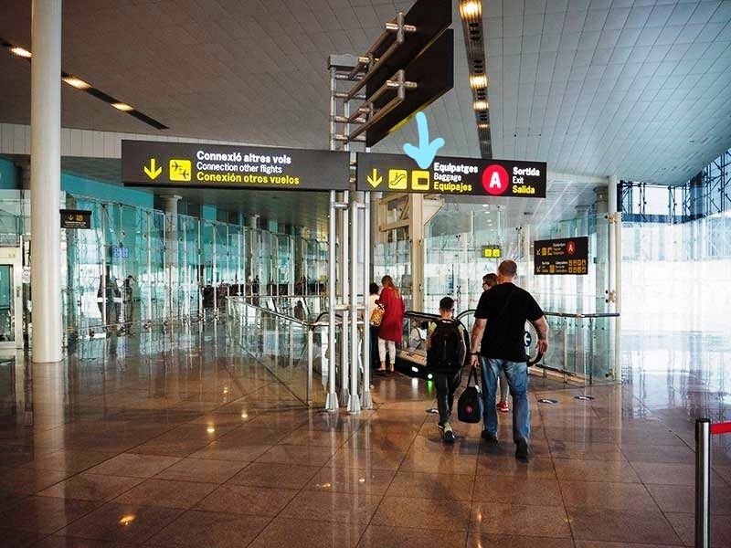 Указатели в аэропорту