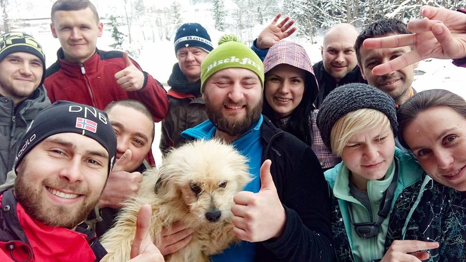 Группа перед туром "Черногора"