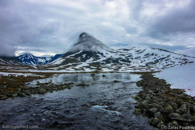 Кирькья в тумане