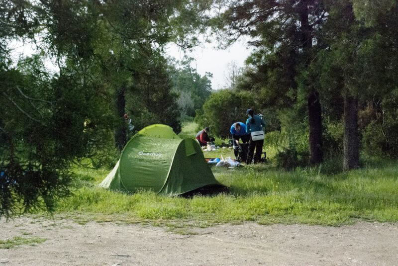 Первая ночевка в Ларнаке