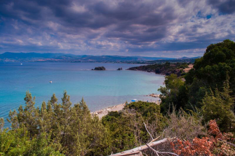 лазурное море Кипра