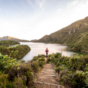 Azores mountain treking